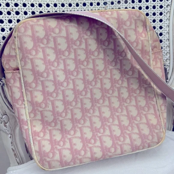 DIOR Diorissimo Trotter VINTAGE Varsity Crossbody🩷 - Picture 8 of 10